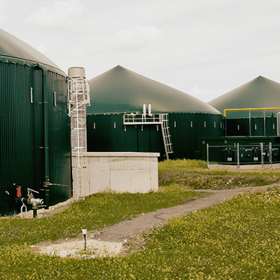 Biomethane plant